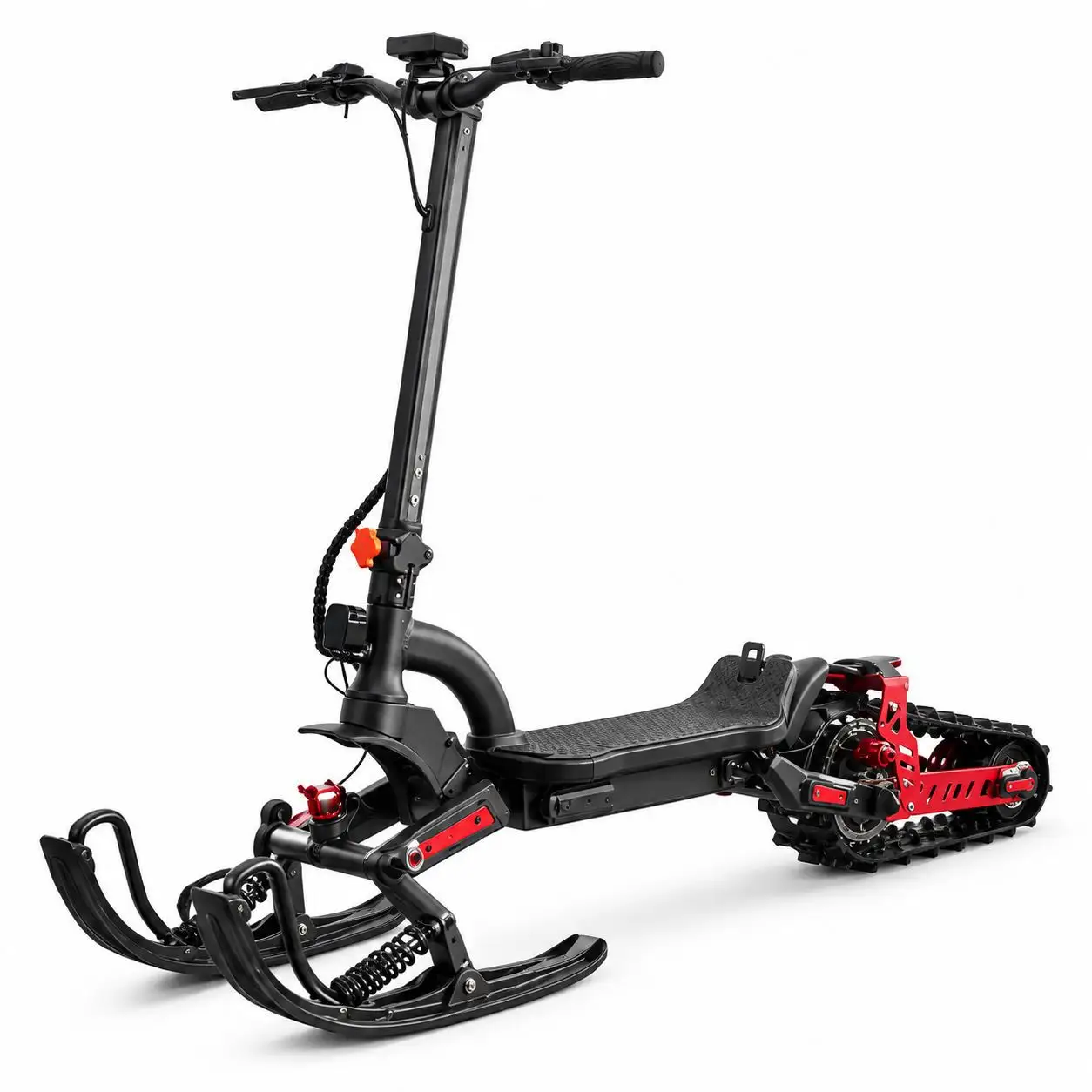 Adult Outdoor Lithium Battery Snow Scooter with Dual-Sled Design High-Power 2000W Motor Three Modes for Cross-Border Use