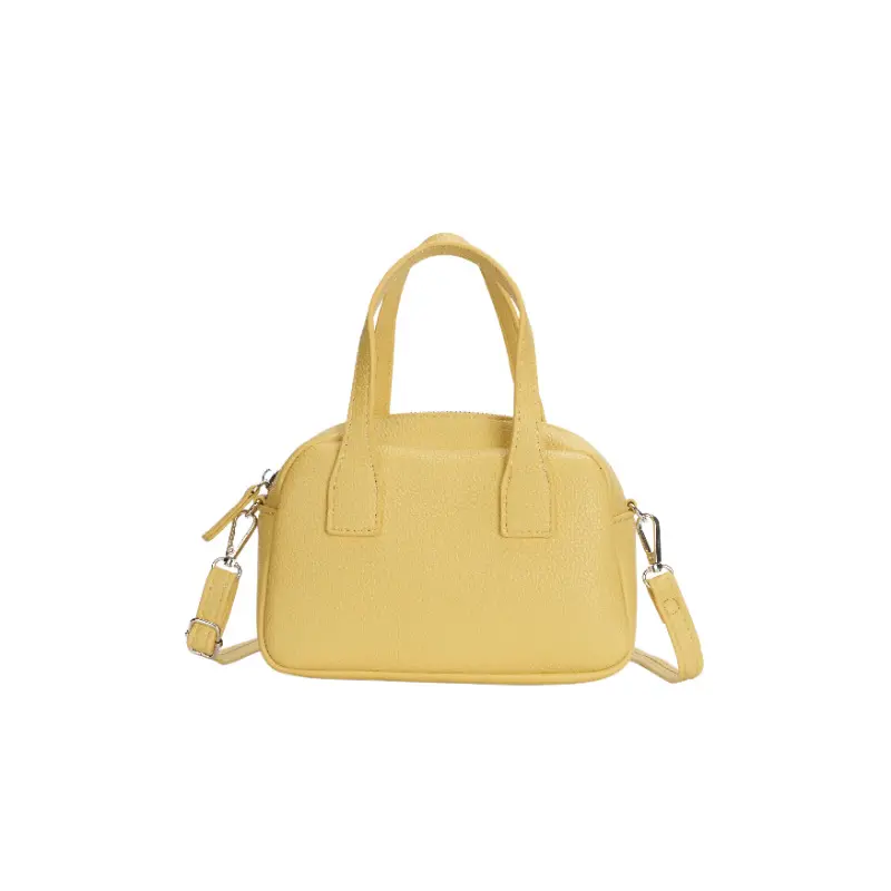 certified Cierre Cremallera Bolso Bandolera Mujer Amarillo, Piel Granulado, Bolsos De Lujo Bolsa De Disenador Bolsas PersonalizadasReorder rate 27%