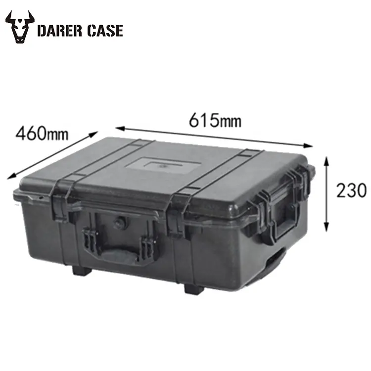 certified DPC123 DARER CASE Plastic Hard Rolling case for ToolReorder rate 15%