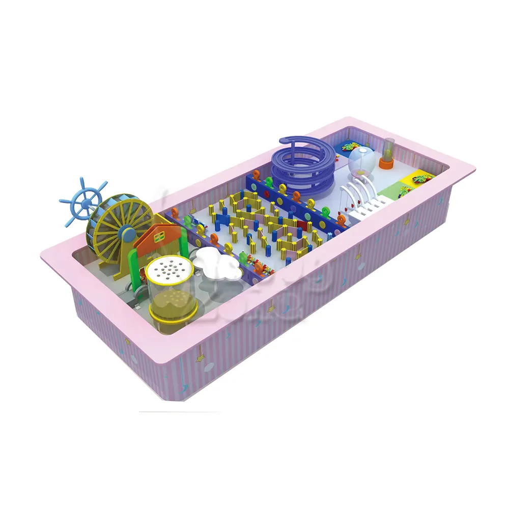 certified Newest Design Summer Interactive Water Table for Kids Indoor Playground Equipment for Science Museum ExhibitionsReorder rate 26%