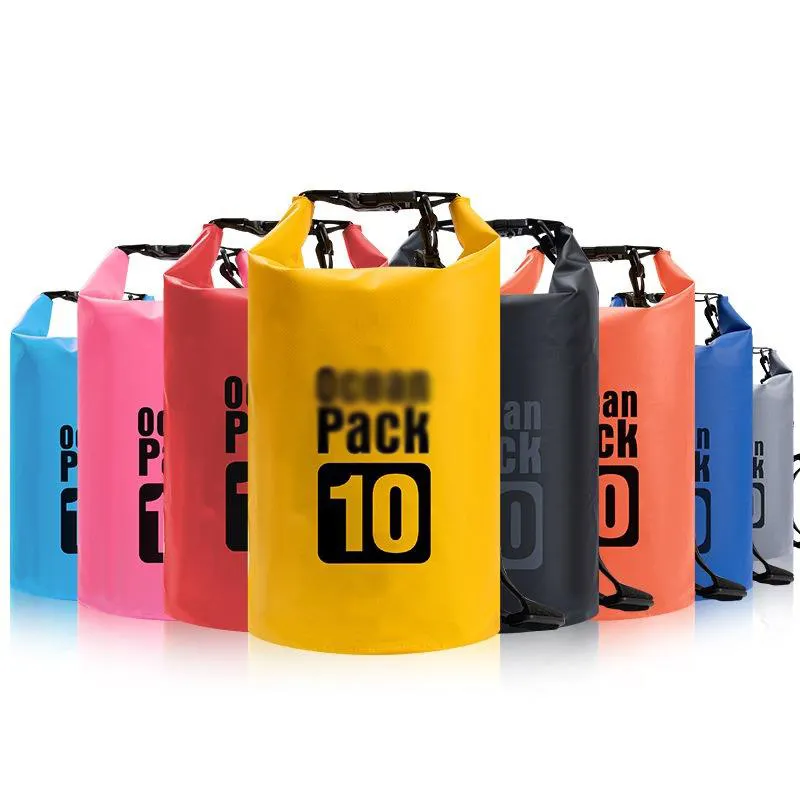 certified5L 10L 15L 20L 30L Lightweight Outdoor Swimming Pool Travel Camping Backpack Custom Logo 500d Pvc Waterproof Dry BagReorder rate 16%