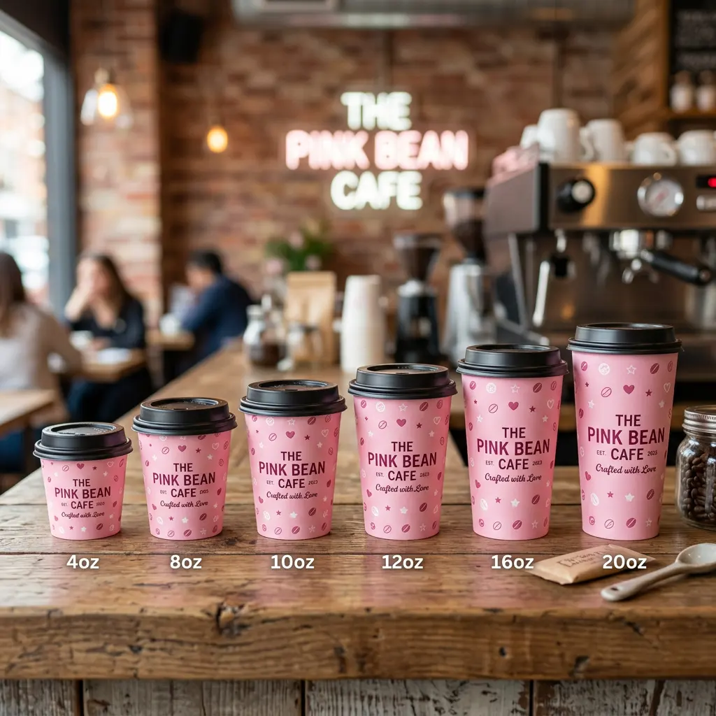 certifiedAT PACK 4oz 8oz 10oz 12oz 16oz 20oz Pink Coffee Cups Disposable Paper Coffee Cups With LidsPKR 6,298 off shipping180-day lowest pricesDelivery by 12 DecReorder rate 22%
