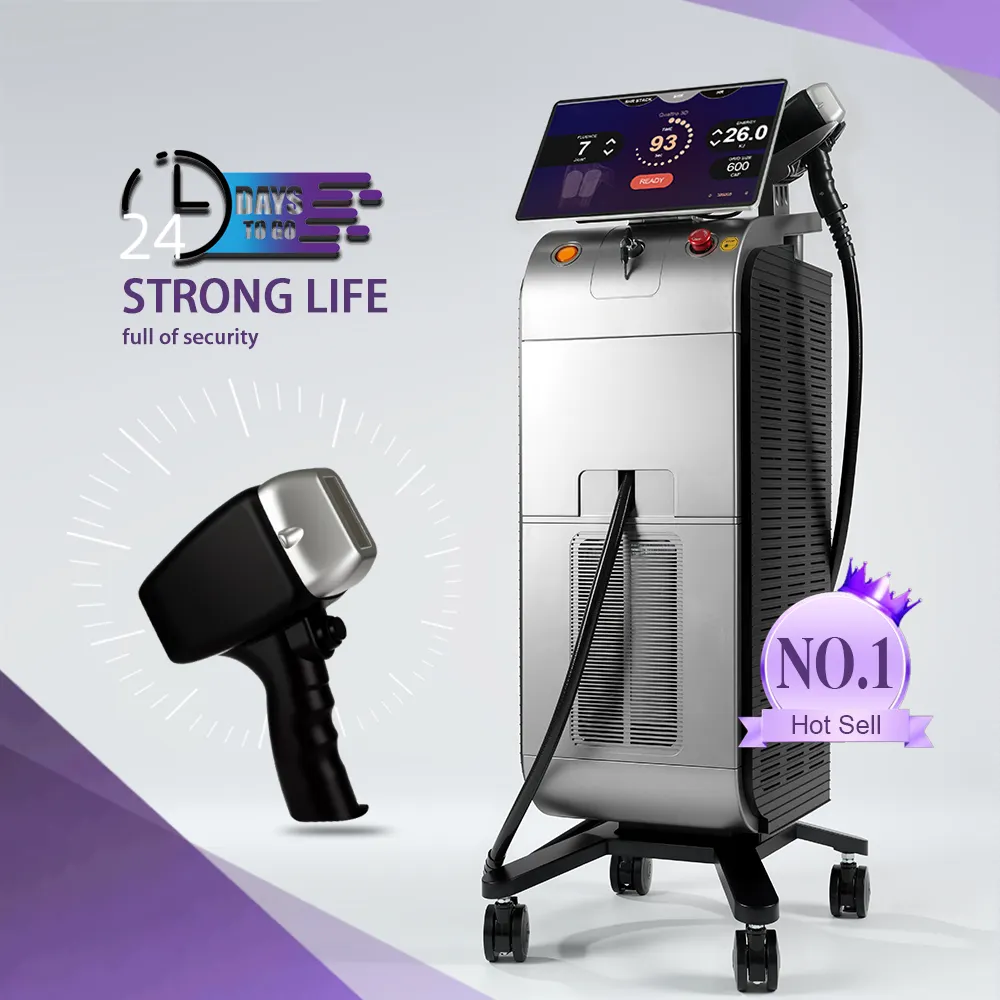 certifiedHot Sale Professional 1800W 4K Laser Diode Triple Wave 755 808 1064nm Diode Laser Hair Removal Machine Price Laser Hair RemovalReorder rate 31%