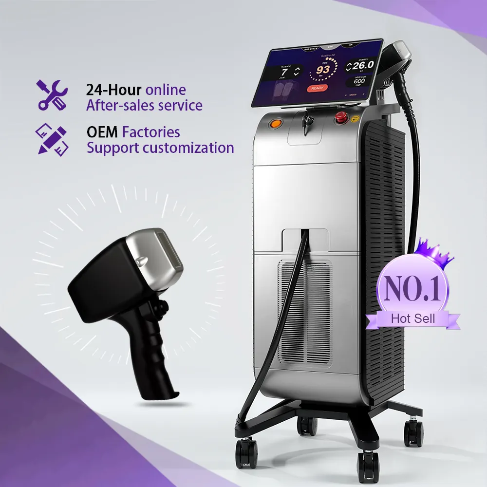 certifiedHot Selling CE Approved Professional Salon Use Diode Laser 808nm 4 Wavelength Laser Diode Hair Removal Laser Hair Remove MachineReorder rate 34%