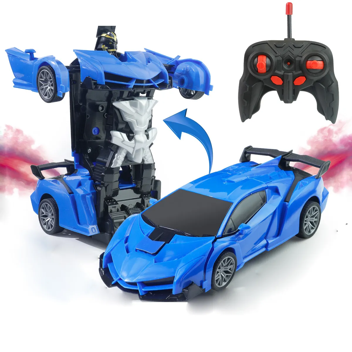 certifiedLED Transform Remote Control RC Car Deformation Robot Car Toy Plastic With Spray Unisex 6 Ages+PKR 6,298 off shippingDelivery by 10 Dec