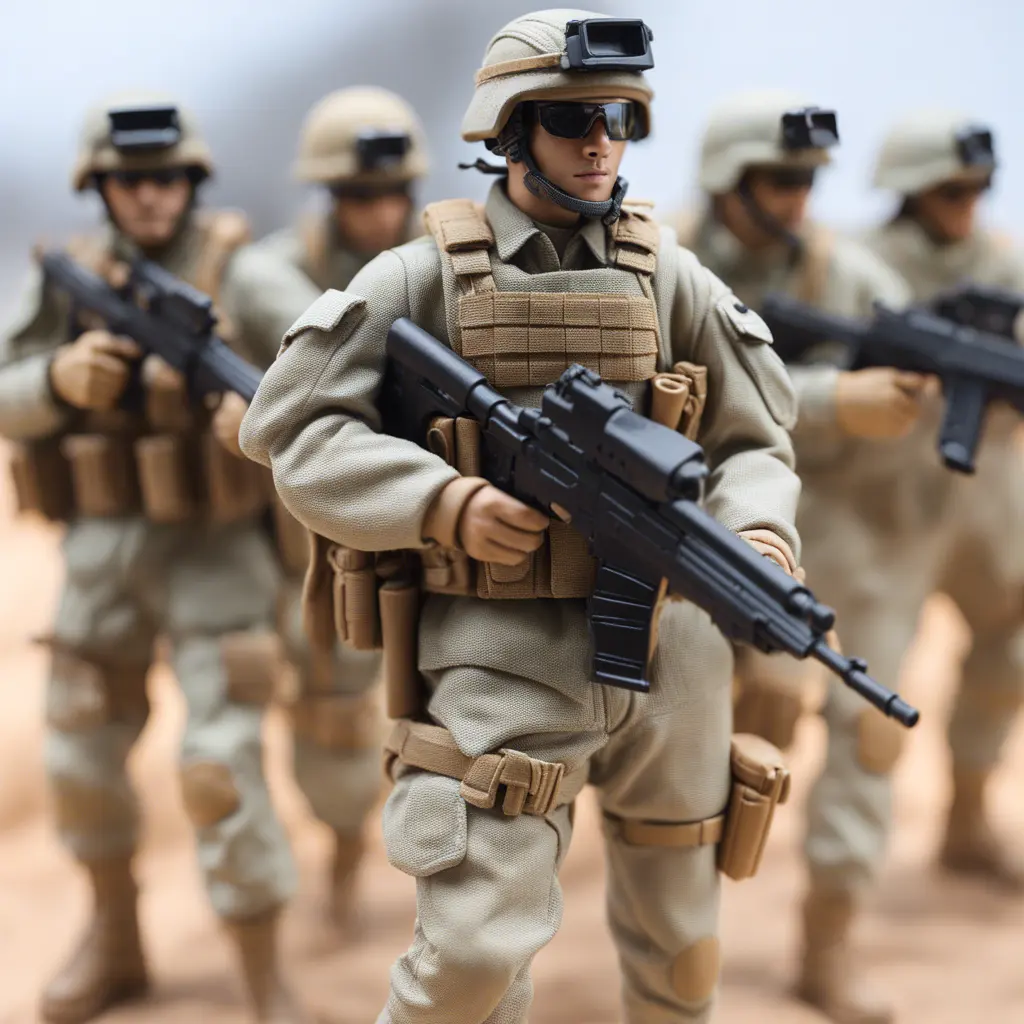 certifiedOEM Design Mini Military Action Figure Play Set Wholesale Plastic Army Toy Soldiers