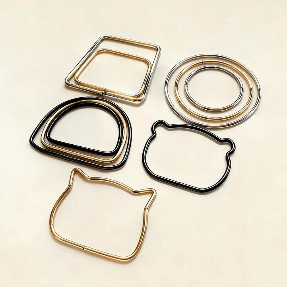 Changqin Fashion Metal Handbag Handle with Decoration for Bags-Eco-Friendly and Portable Hardware Accessories (Model DL260320)Reorder rate 37%