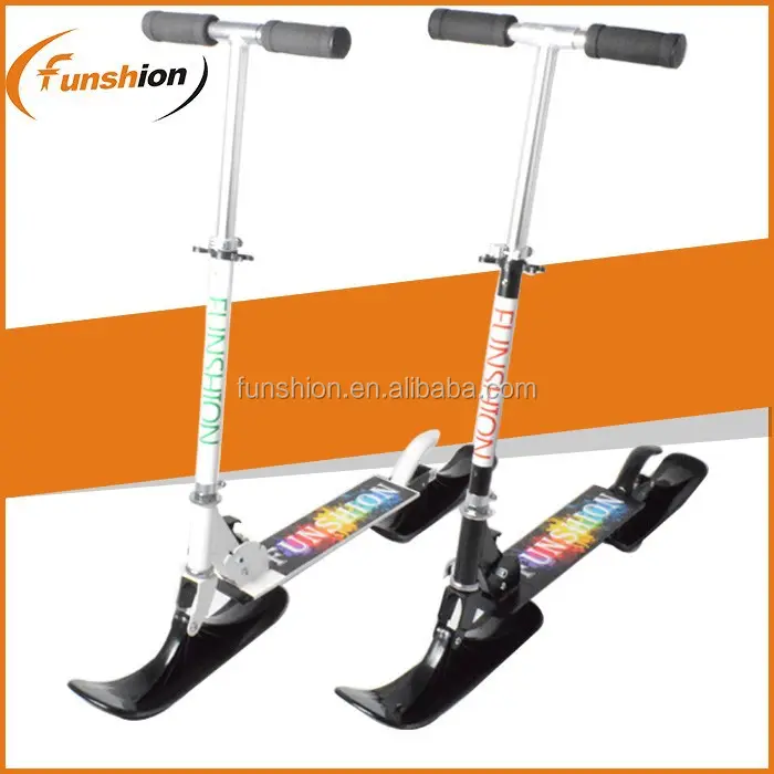 Children's Snow Scooter Snowmobile 2 Wheel Snow Scooter Sleds