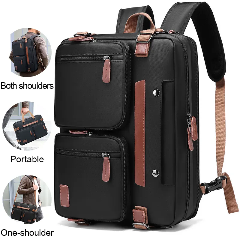 CoolBELL Men's Top Grade Dual Use Canvas 3 in 1 Laptop Backpack Multi Functional Large Capacity Business Travel Backpack CustomPKR 6,298 off shippingDelivery by 17 DecReorder rate 16%