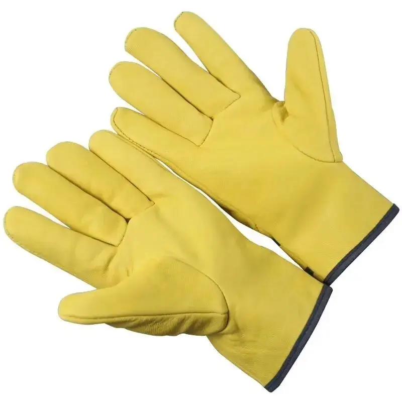 Cowhide Leather Driving Gloves Multifunction Truck Warehouse Garden Farm Men Women Outdoor Work GlovesPKR 6,298 off shippingDelivery by 23 DecReorder rate 25%