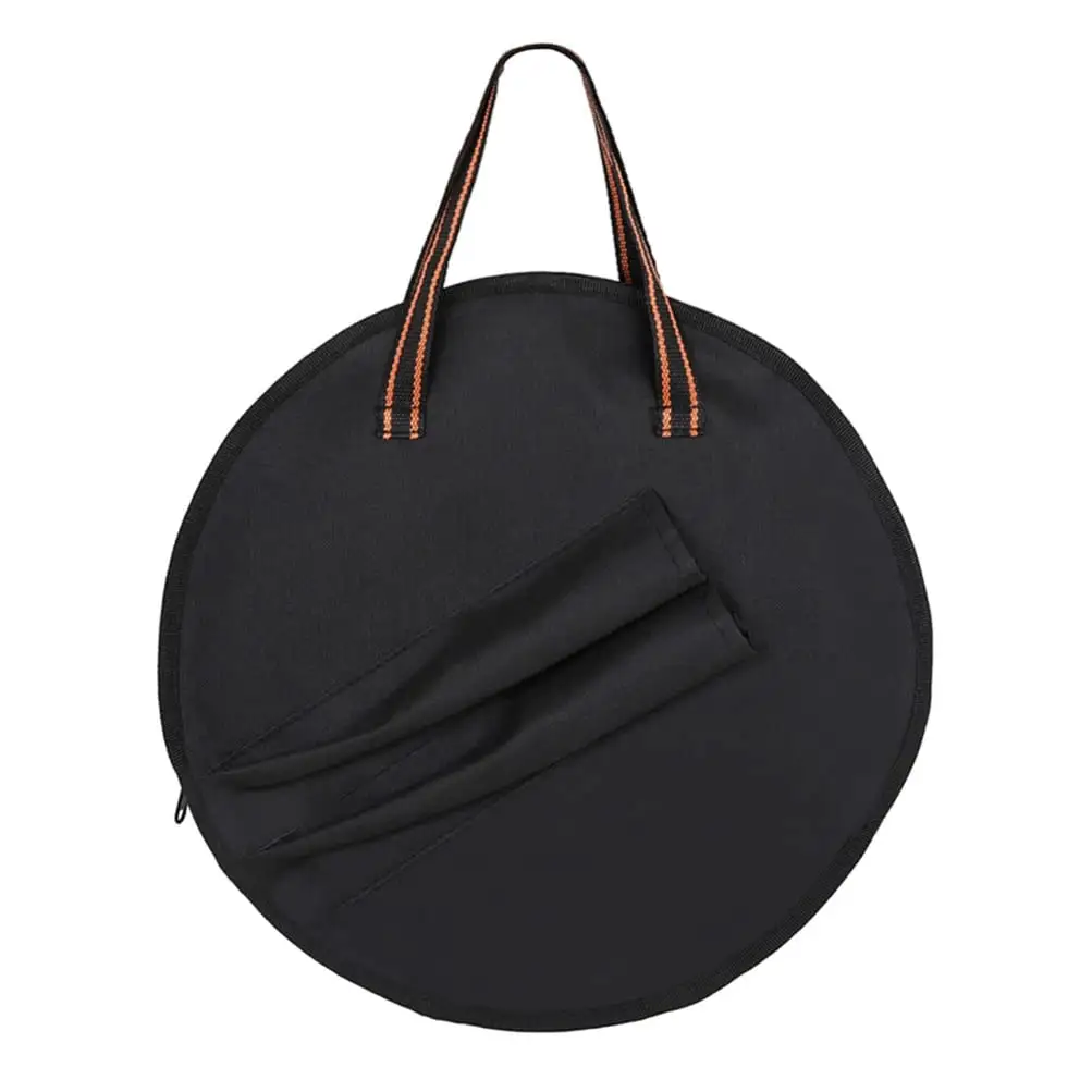 Custom Oxford Black 10 Inch Portable Snare Drum Carrying Case Backpack Easy Carrying Custom Logo Option for Instruments