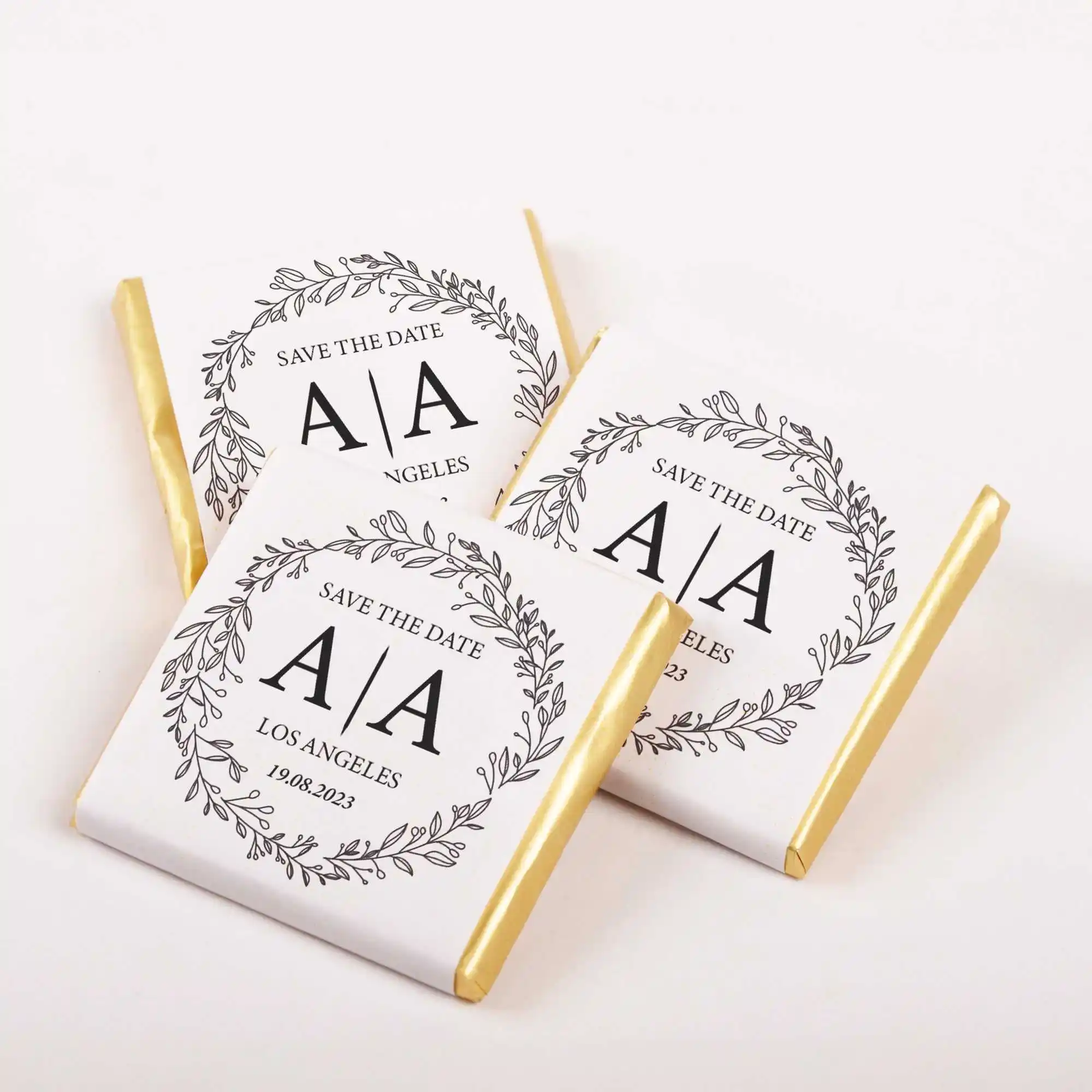 Customized Wedding Chocolate Favors Personalized Bulk Party Gifts for Guests Wedding Party Favor