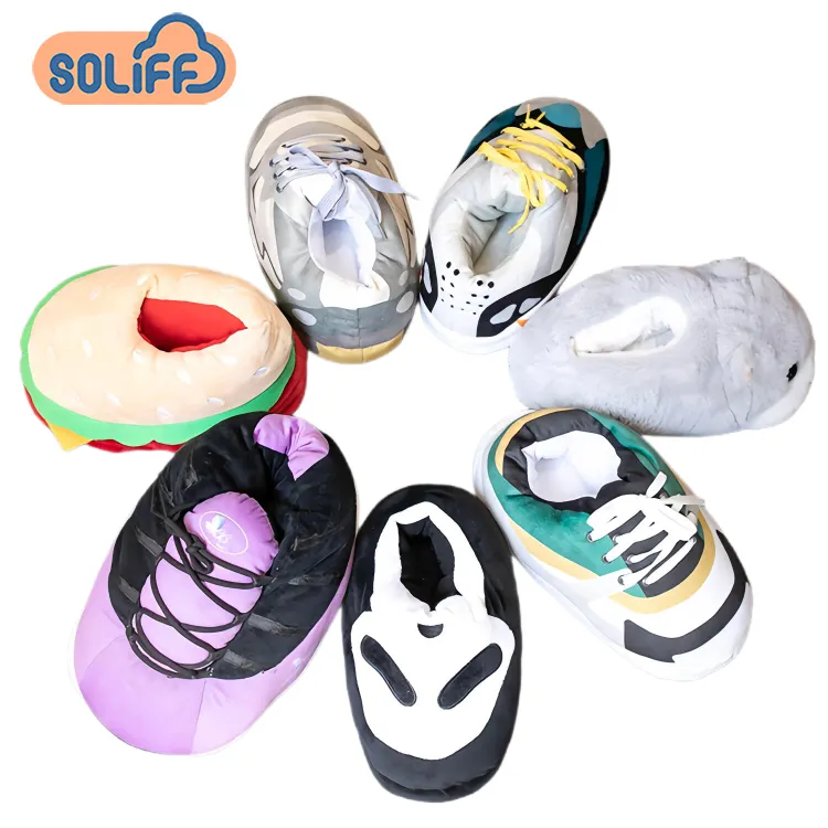 Drop Shipping Comfortable Sneaker Slippers Shoes Men Women Winter Sports Slippers Slipper SneakersReorder rate 41%