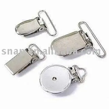 Durable Metal Suspender Clip