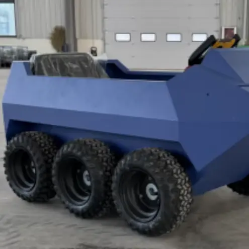 Electric 6x6 Amphibious All Terrain Buggy Amphibian off Road Vehicle Water Land Crawler Cart Amusement Park Sightseeing Car