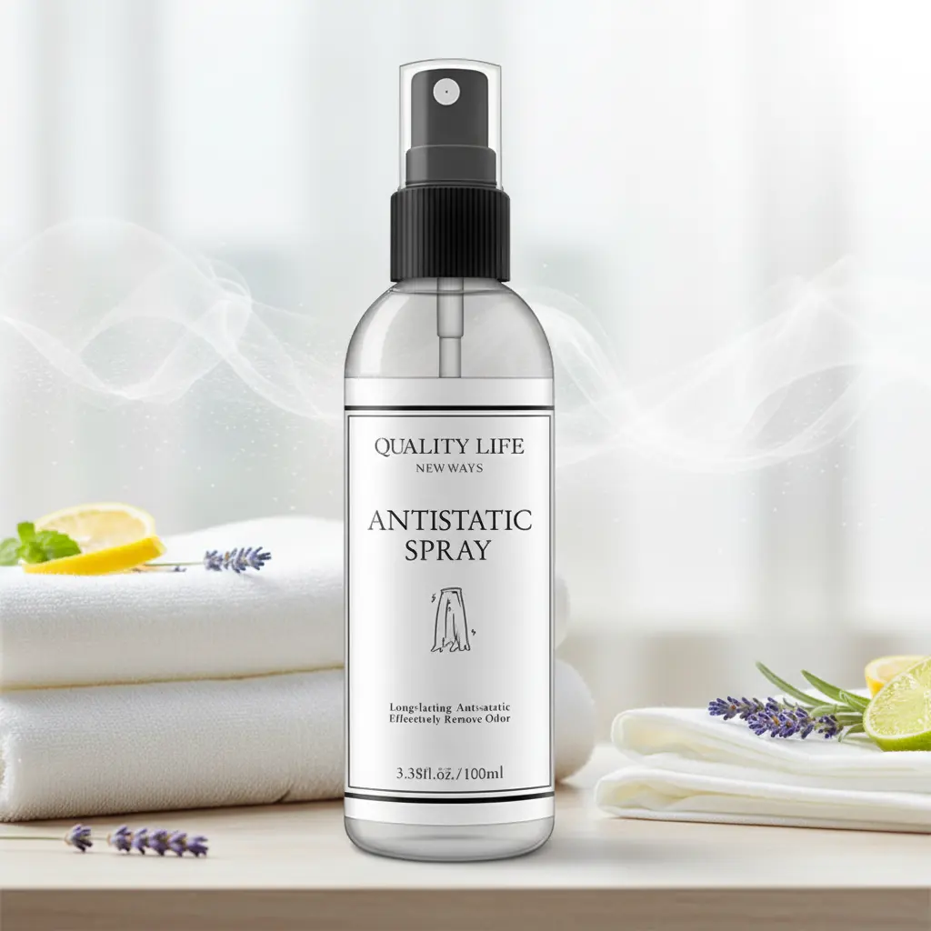 Excellent Quality Non-Toxic Antistatic Disinfectant Spray for Household Clothes Hair Fabric Softener Absorb Moisture Anti-Static