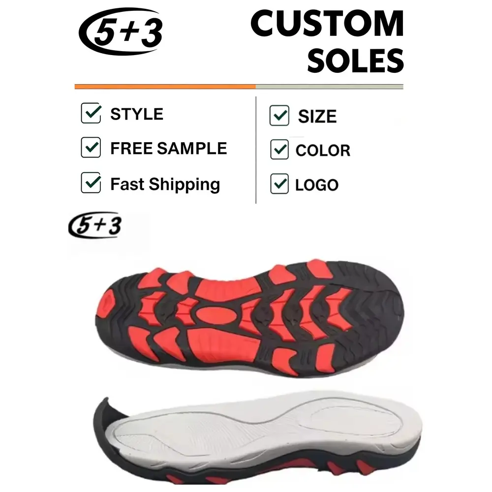 Factory Direct Double-Layer Anti-Slip TPR Shoe Soles Hard-Wearing Material Mid Sole Midsole Midsole Material Midsole for Sale