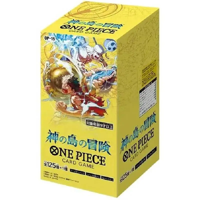 Factory Sealed Japanese One Piece TCG OP15 Adventure on Kami's Island Booster Box 24 Packs Collectible Trading Cards for Ages14+Reorder rate 20%