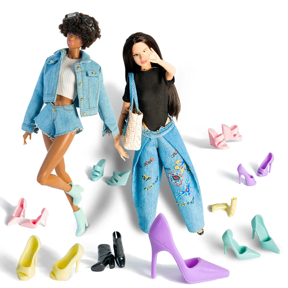 Fashion Girls 12-inch American Doll Shoes 4 Pairs High Heel Accessories Boots Doll Shoes for DollsPKR 6,298 off shipping180-day lowest pricesDelivery by 17 DecReorder rate 38%