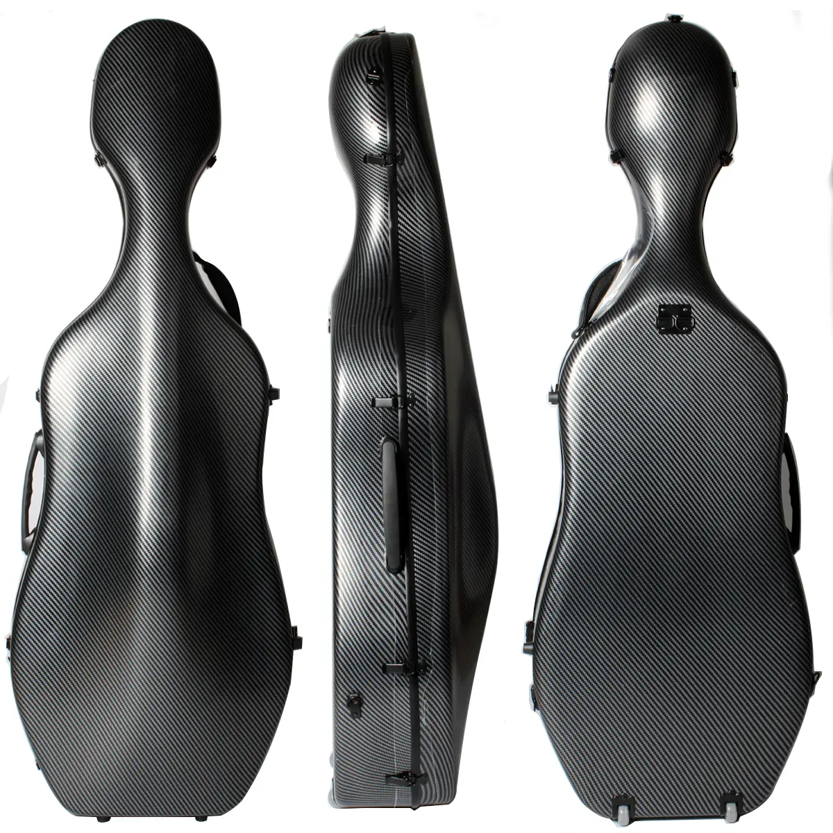 Fashionable High Quality Fiberglass Hardcase for 4/4 Cello with Buckle ClosureReorder rate 28%