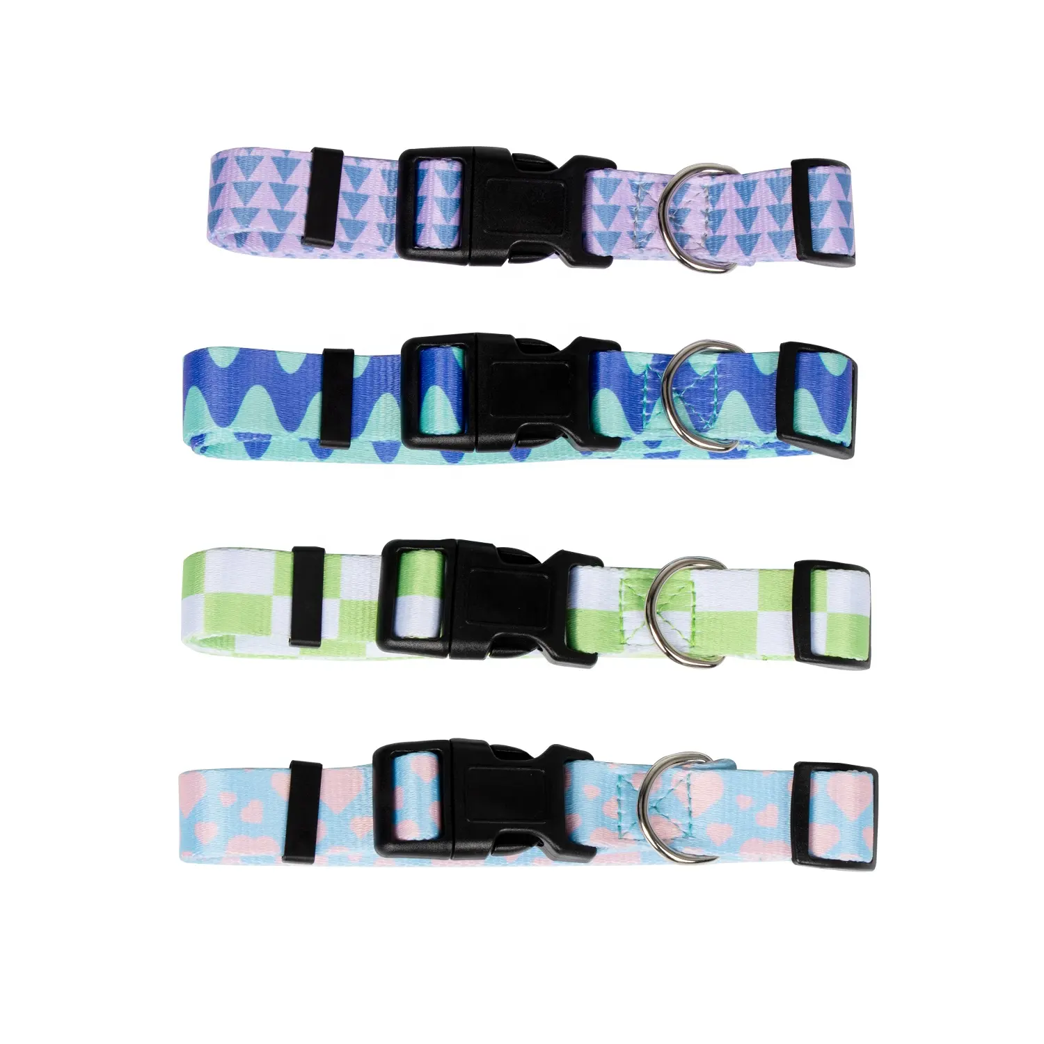 Fashional Custom Printing Style Pet Accessories Correa Para Perros Dog Collar Leash for Daily WalkingReorder rate 36%