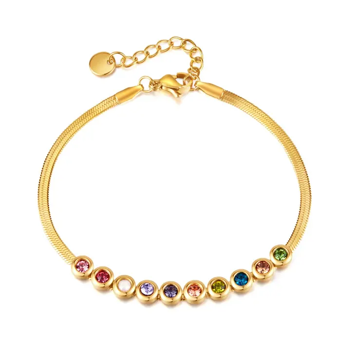 HC Europe fashion bracelet women light luxury high sense accessories wholesale temperament titanium steel jewelryReorder rate 39%