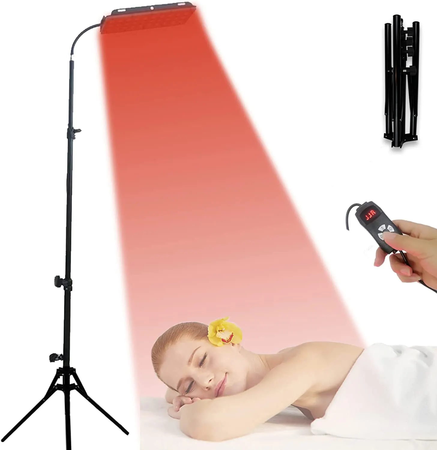 High Power Red Light Therapy Panel For Face And Body 30W 660nm 850nm Physiotherapy Light Infrared LED Device