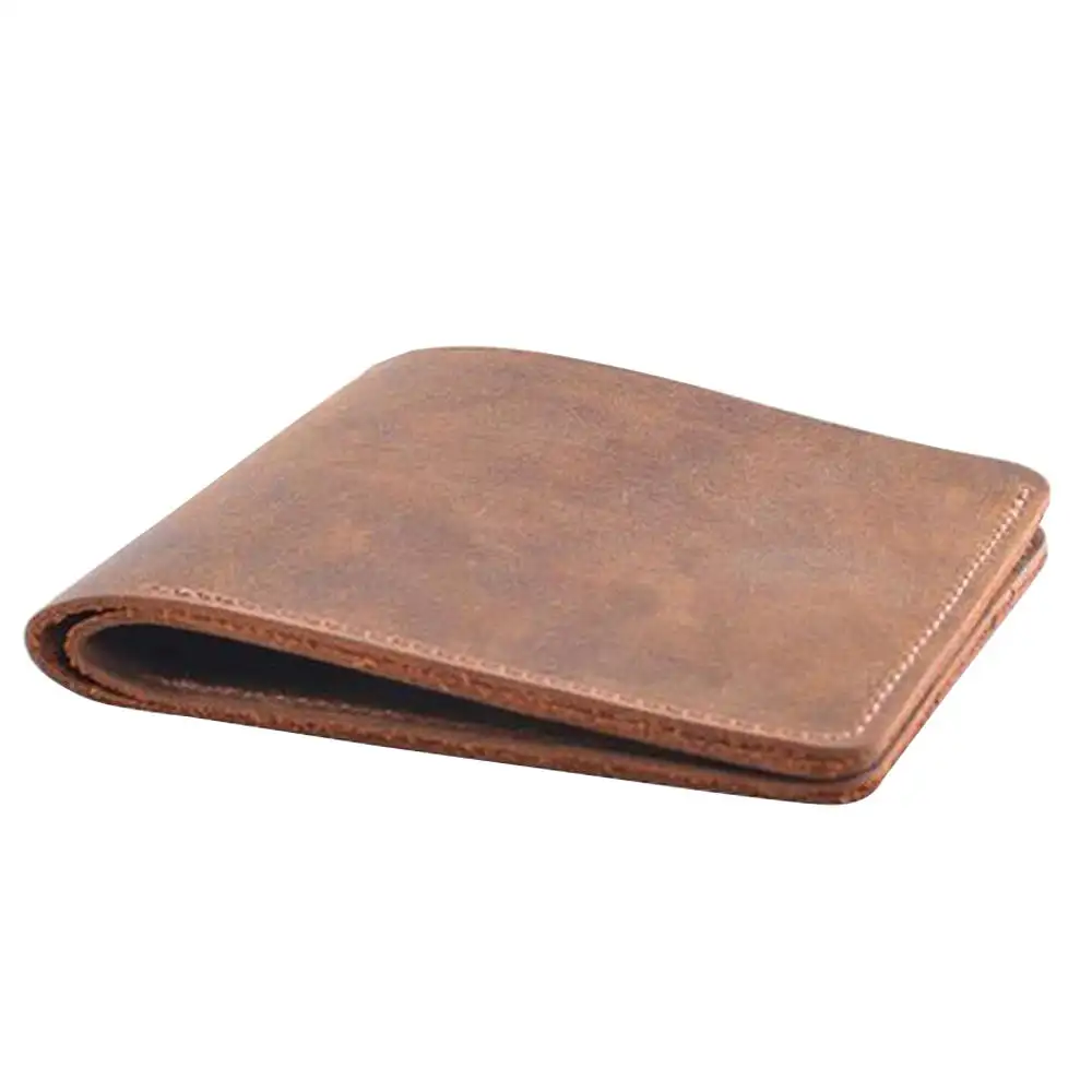 High Quality Leather Wallets Men Women Classic Design Durable Organizer Card Holder for BusinessReorder rate 15%