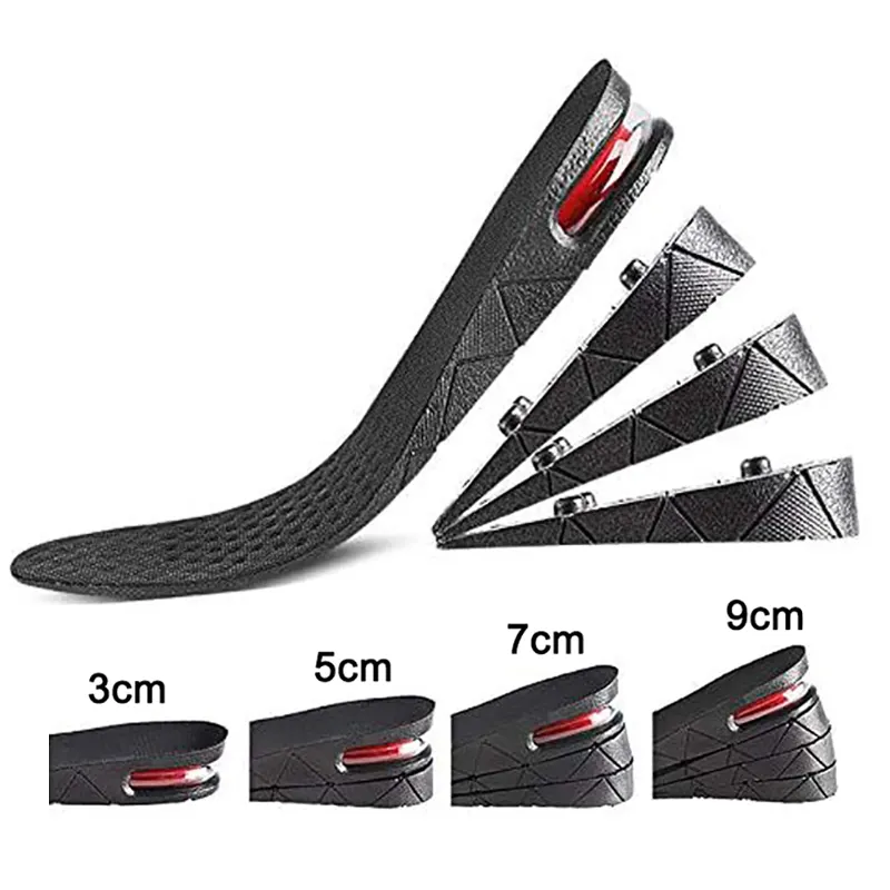 Hot Selling Height Increase Insoles Cuttable Shoe Lift with U Shaped Cushion Four-layers Detachable Taller Inserts for BootsPKR 6,298 off shippingDelivery by 17 DecReorder rate 16%