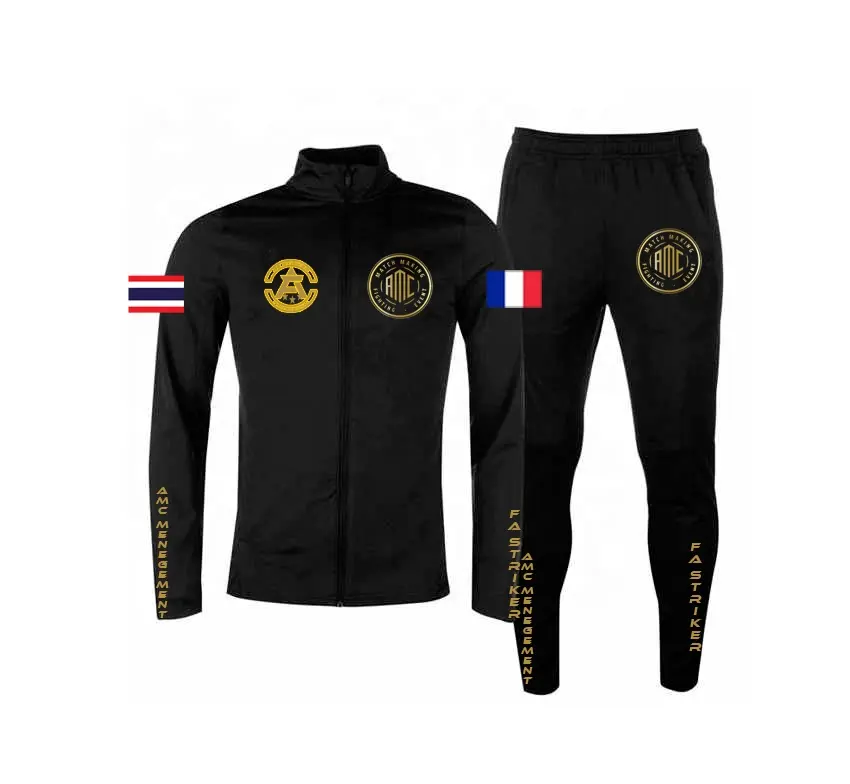 Men's Gym Uniform Clothing Tracksuit Boxing Wear Lightweight 2 Piece Set Polyester Dry Fit Fitness Wholesale Custom Logo SharkReorder rate 15%