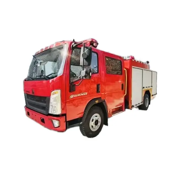 New Condition 4x2 Diesel-Fueled Firefighter Tanker Trucks Rescue Equipment and Amphibious Vehicles for Emergency UseReorder rate 25%