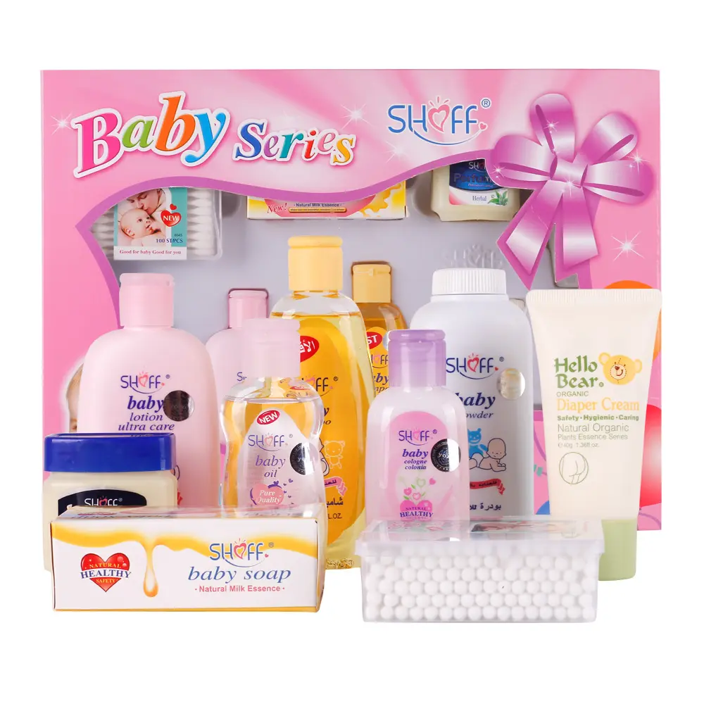 Nine-piece Baby Toiletries Set, Newborn Baby Supplies, Baby Wash Product and Baby Skin Care Gift BoxReorder rate 21%