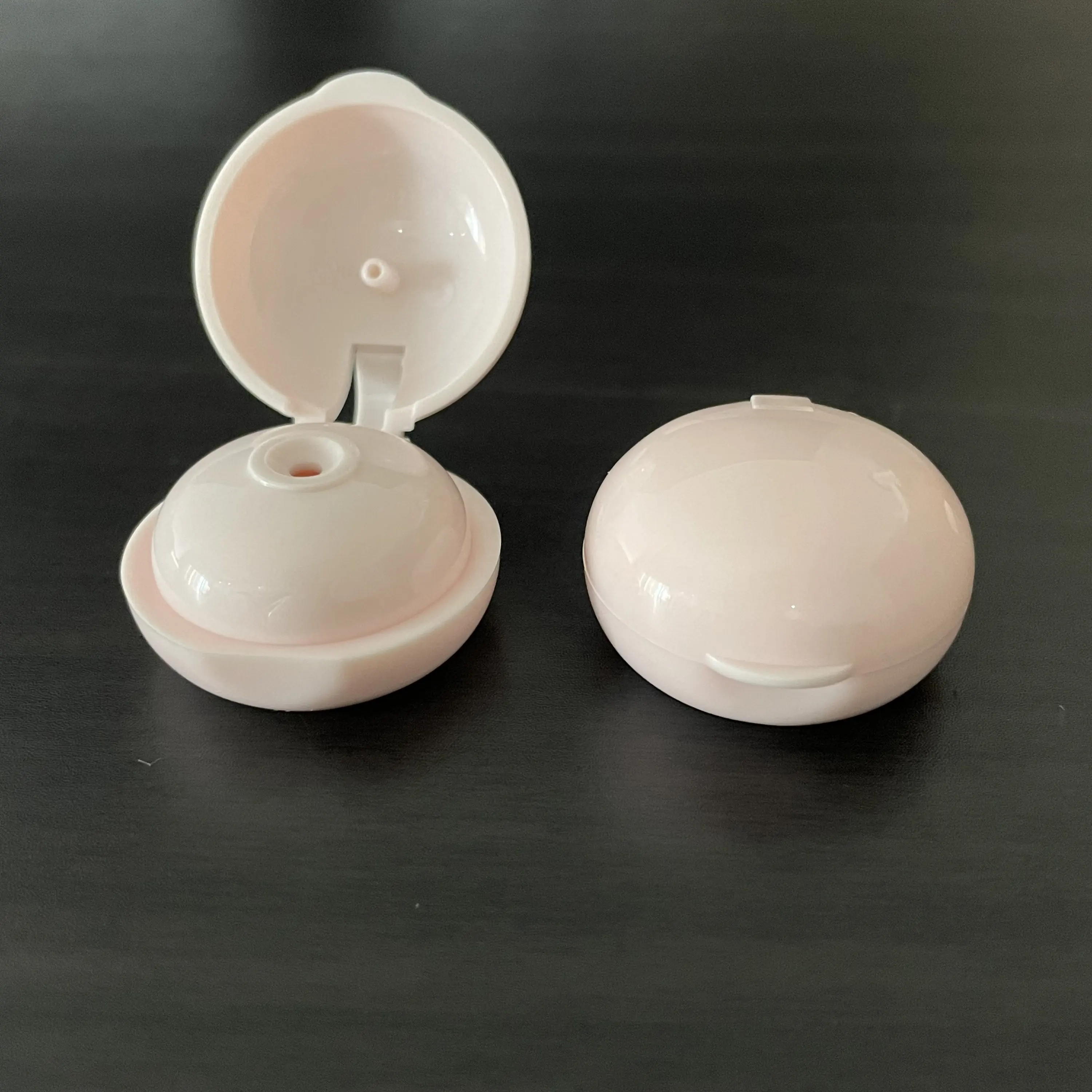 Plastic Bottle Caps Ball Cover 24mm 410 Flip Top Cap Stripe Screw Lids Lotion Bottle Closure for Bottles Packaging