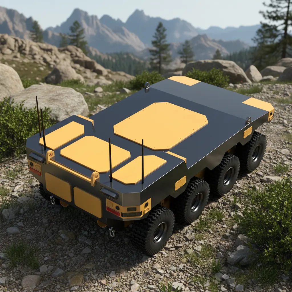 SL-20 Large Amphibious Vehicle with Wheels Support RTK Autonomous Navigation Control