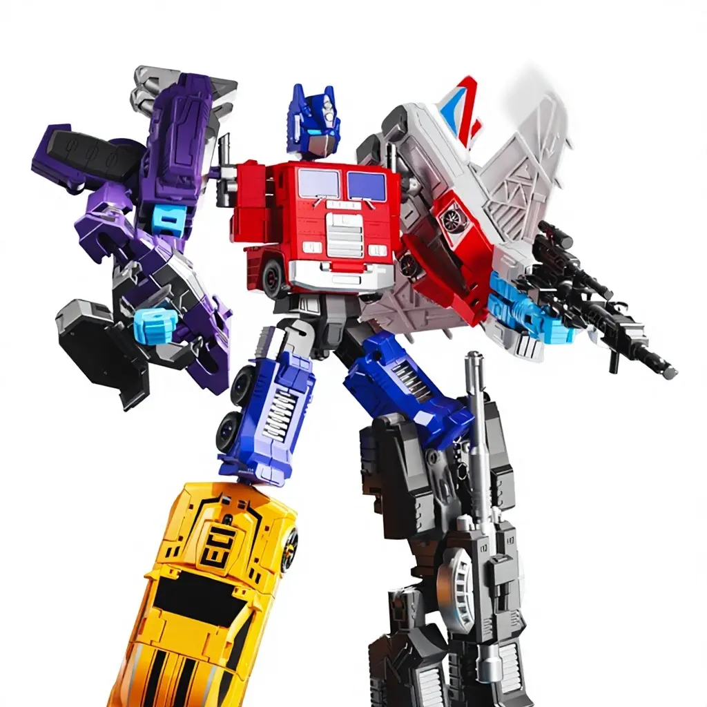 Super League Boys' Educational Plastic Building Transforming Mecha Toy Combines Into Giant Robot Perfect GiftPKR 6,298 off shipping180-day lowest pricesDelivery by 03 DecReorder rate 28%