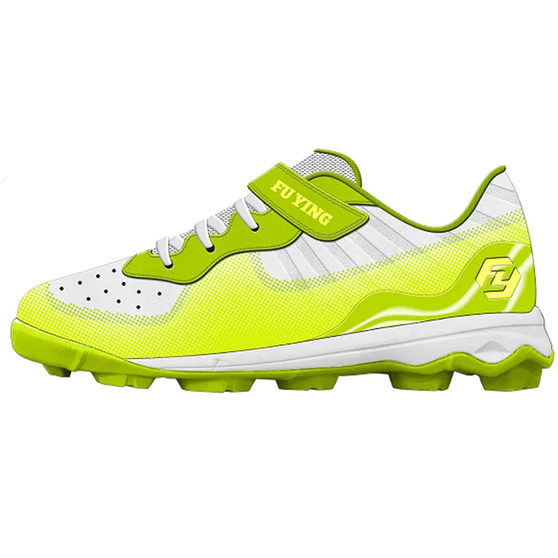 Teenager Metal Baseball Cleats - Anti-Slip TPR Outsole, Reinforced Toe Guard for Aggressive Base Running & PitchingReorder rate 25%