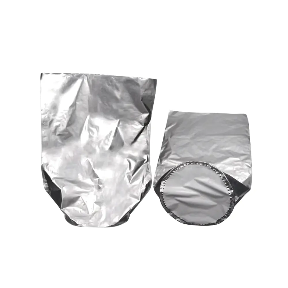 Toughened Nylon Layer Aluminum Foil Drum Bag offering Unmatched Puncture Resistance for Sharp-edged GranulesReorder rate 27%