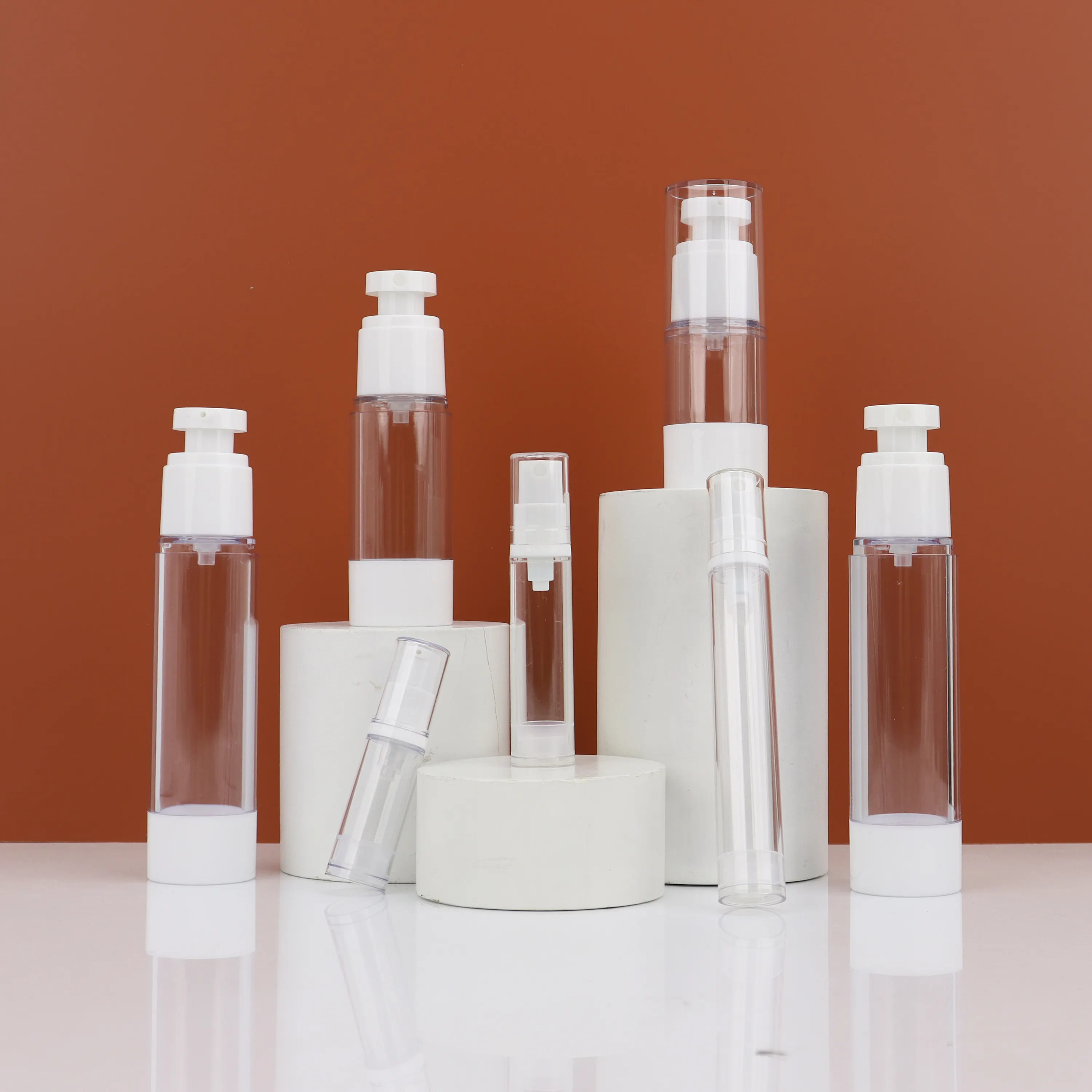 Travel Set Refillable Plastic Airless Bottle 5ml 10ml 15ml 30ml 50ml for Cosmetic Lotion Perfume Pump SprayerPKR 6,298 off shippingDelivery by 24 Dec