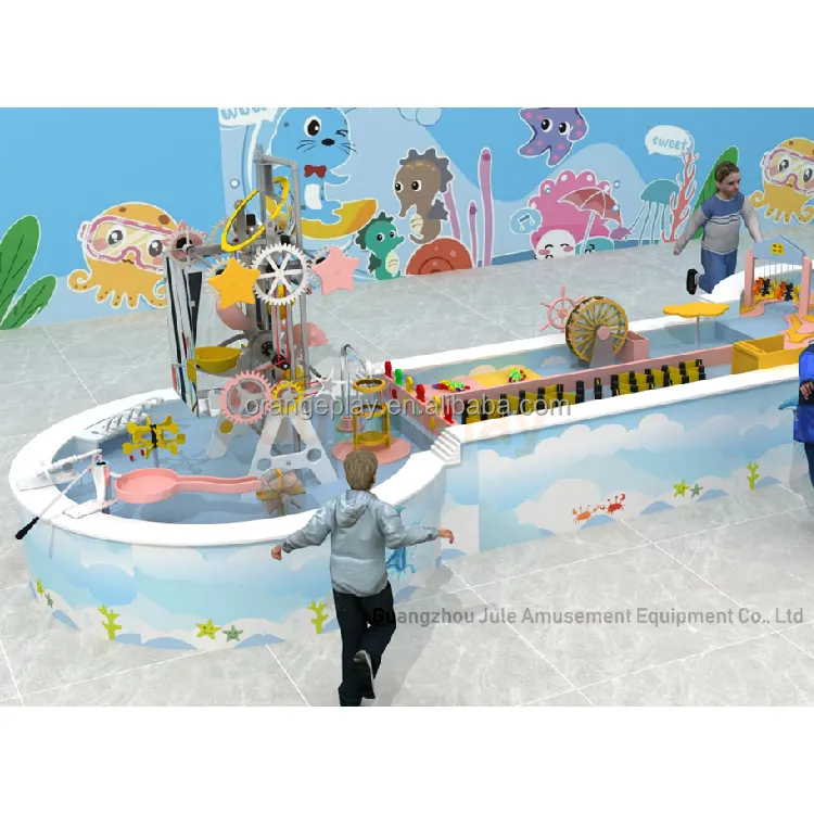 Water Tables for Amusement Parks And Science Museum Indoor Playground Equipment Combined Science