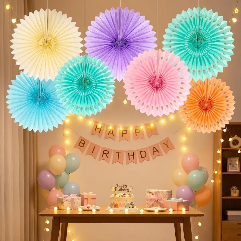 Wholesale Christmas New Year Party Decoration Set Tissue Paper Fans Garlands Kit for Festive Holiday Banquet BackdropsPKR 6,298 off shippingDelivery by 17 DecReorder rate 18%