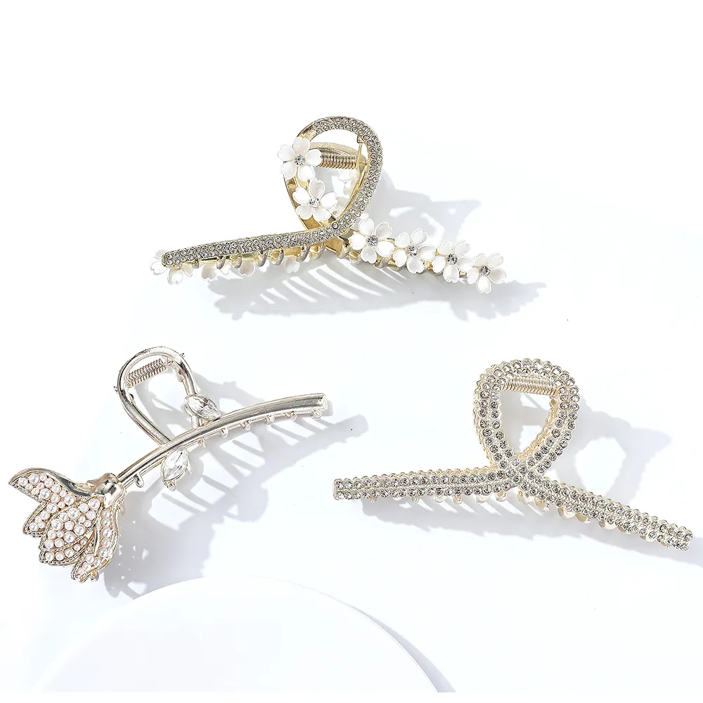 Wholesale Korean Fashion Women Hair Accessories Clips Set Large Hair Claw ClipsPKR 6,298 off shipping180-day lowest pricesDelivery by 23 DecReorder rate 16%