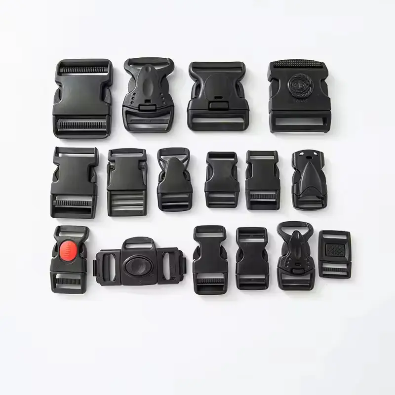 Wholesale Quick Side Release Buckles Dual Adjustable Plastic Buckle For Bag WebbingReorder rate 44%