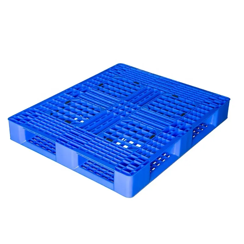 Wholesale Recycled Rubber Plastic Pallet HDPE Material 4-Way Entry Slip Sheet Logistics Transportation Stackable Warehouse Use