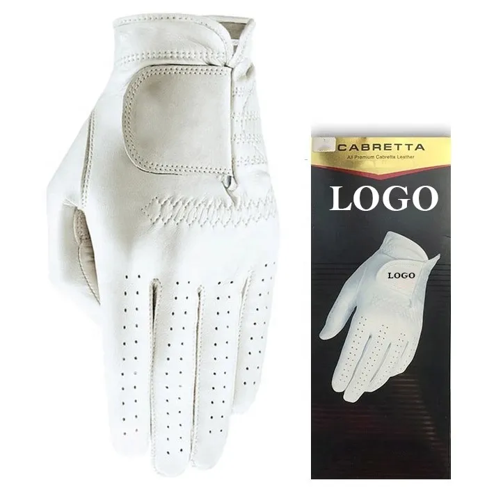 Wholesale Vantrex Industries Women's High Performance Cabretta Leather Breathable Golf Gloves Snap Closure Hands Driving Range