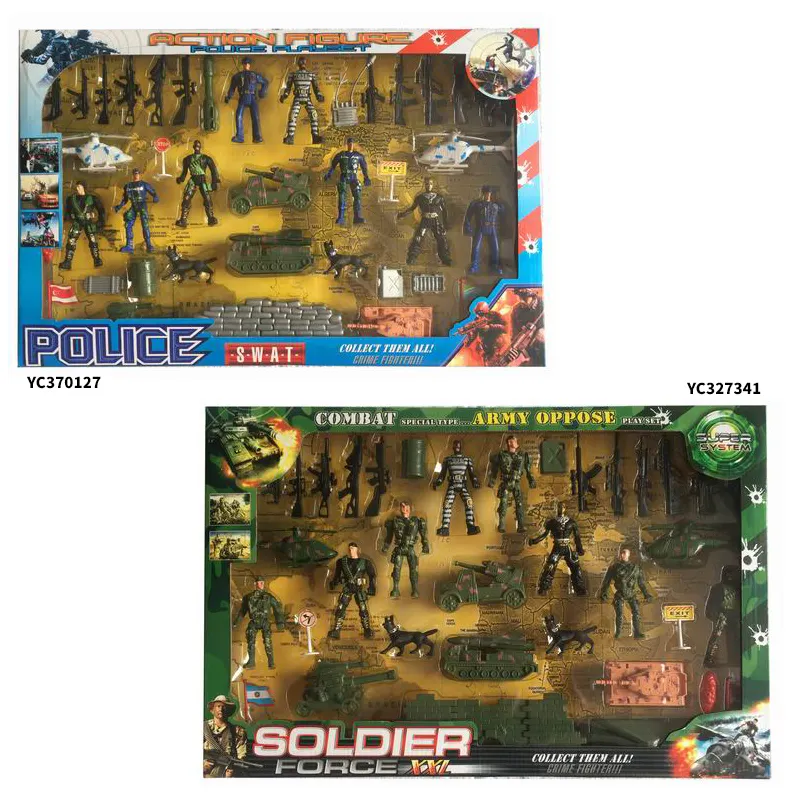 YICHENG Police Army Military Movie & TV Theme Unisex Plastic Action Figure Soldier Toy Set with Tank Dog GunPKR 6,298 off shippingDelivery by 24 DecReorder rate 20%