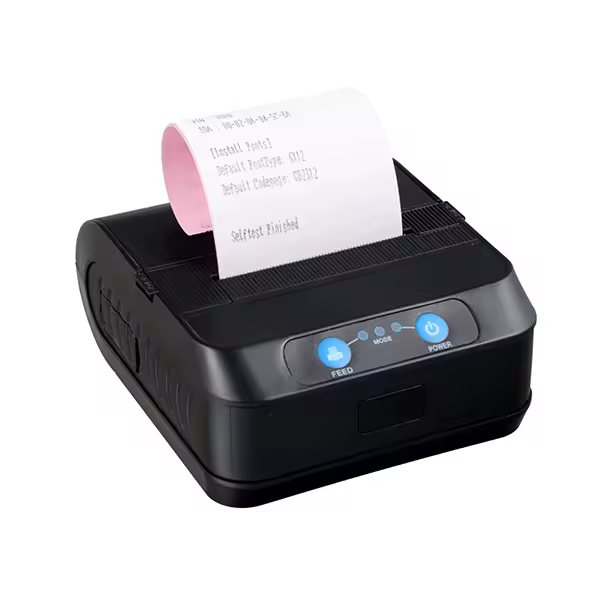PDM-02 58mm Mobile Bluetooth Dot Matrix Printer Receipt Printer Android Plain Paper Black and White 99L*112.3W*46H Mm 50-80mm/sReorder rate 16%