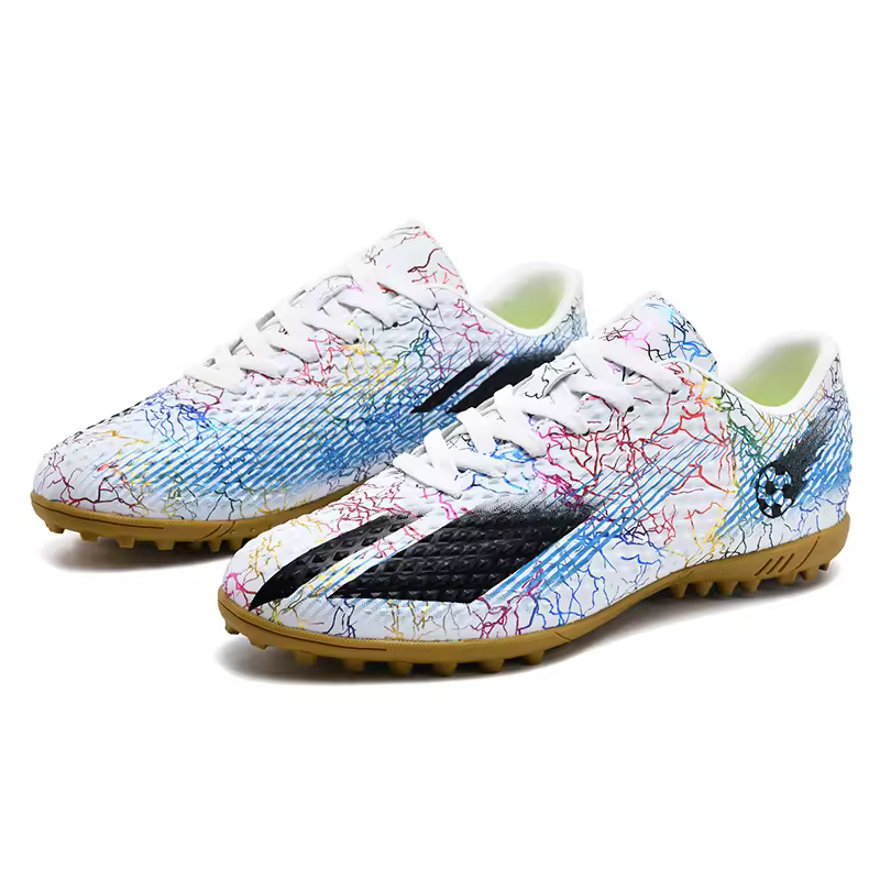 Short Spider Lace up Unisex Soccer Footwear Flat Zero Drop Sole Sport Football Outdoor Soccer ShoesReorder rate 41%