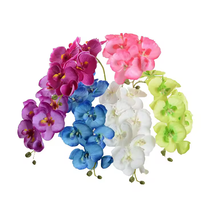Silk Artificial Orchid Flowers for Sale Artificial Orchid Plants for Decoration