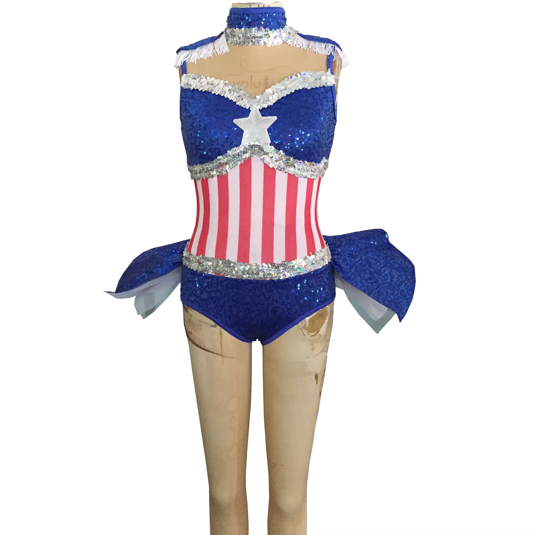 Superhero Role-playing Costume Halloween Stage Performance Dance Costume Cheerleading AttireReorder rate 22%
