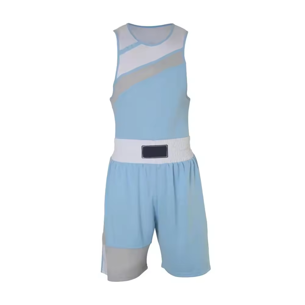 Unisex Reversible Boxing Uniform Set 2 PCS Top/Shorts Adult Training MMA/Kickboxing Martial Arts 100% Polyester High